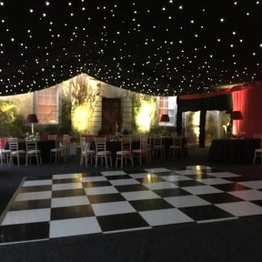 Black & White dance floor